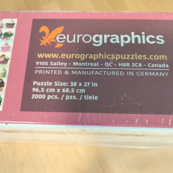 Eurographics Cupcakes Galore 2000-Piece Puzzle - Picture 2 of 3